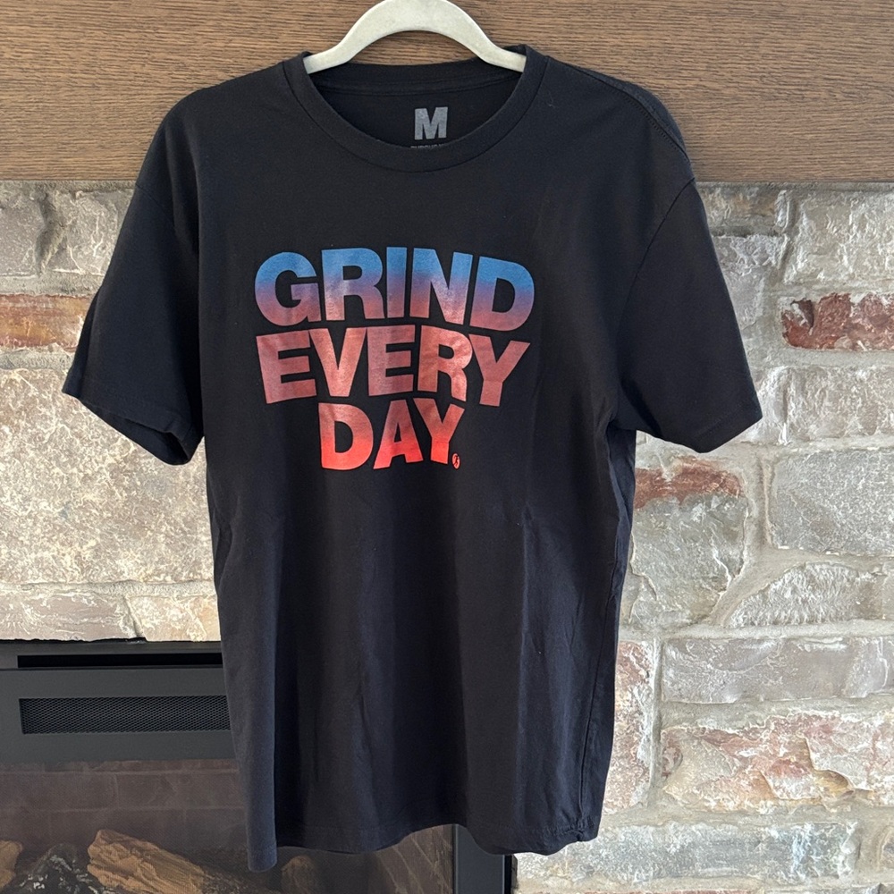 Rogue Black Tee with Gradient Text